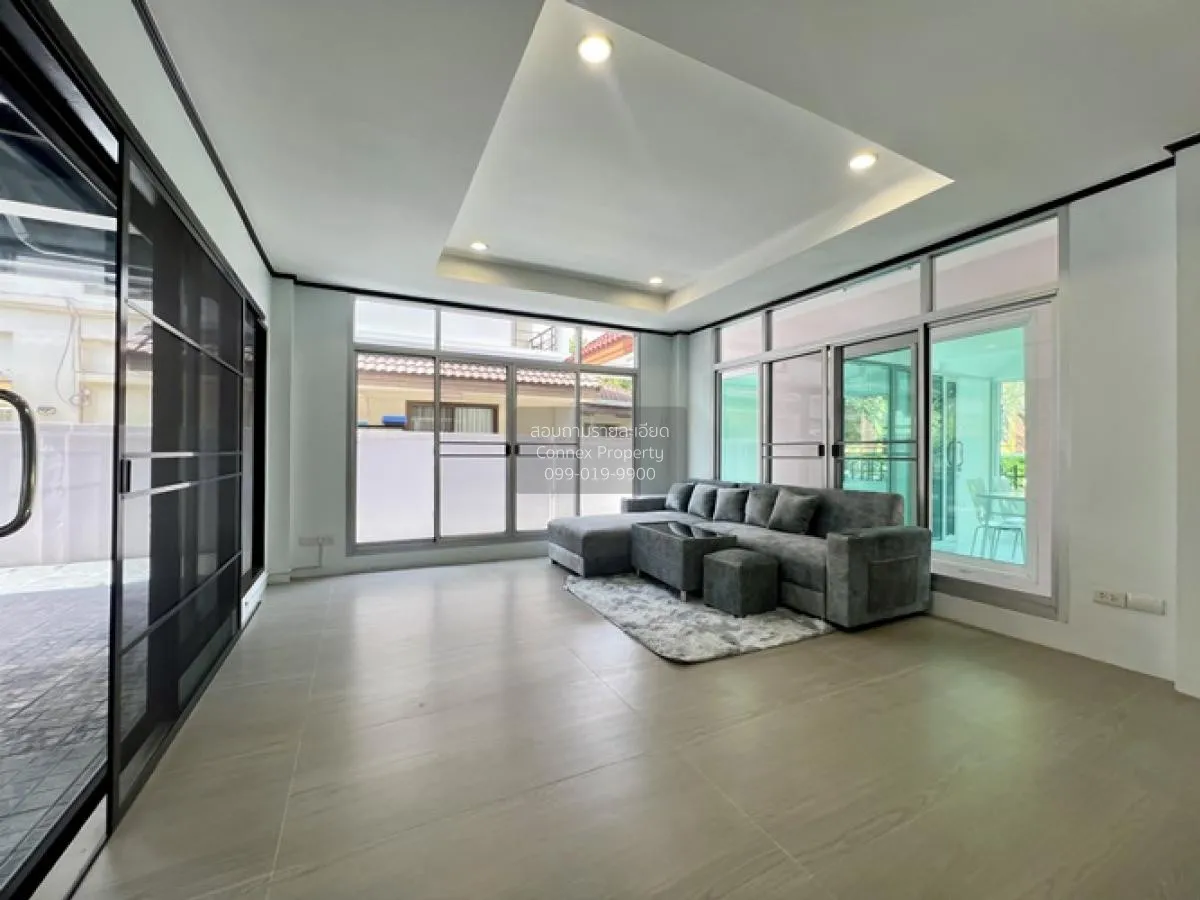 ขายบ้านเดี่ยว บ้านแมกไม้ วัรชพล รีโนเวทใหม่ ทั้งหลัง เนื้อที่ 65 