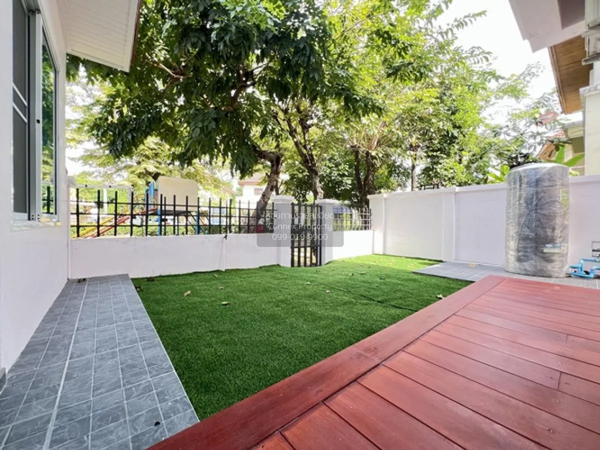 ขายบ้านเดี่ยว บ้านแมกไม้ วัรชพล รีโนเวทใหม่ ทั้งหลัง เนื้อที่ 65 