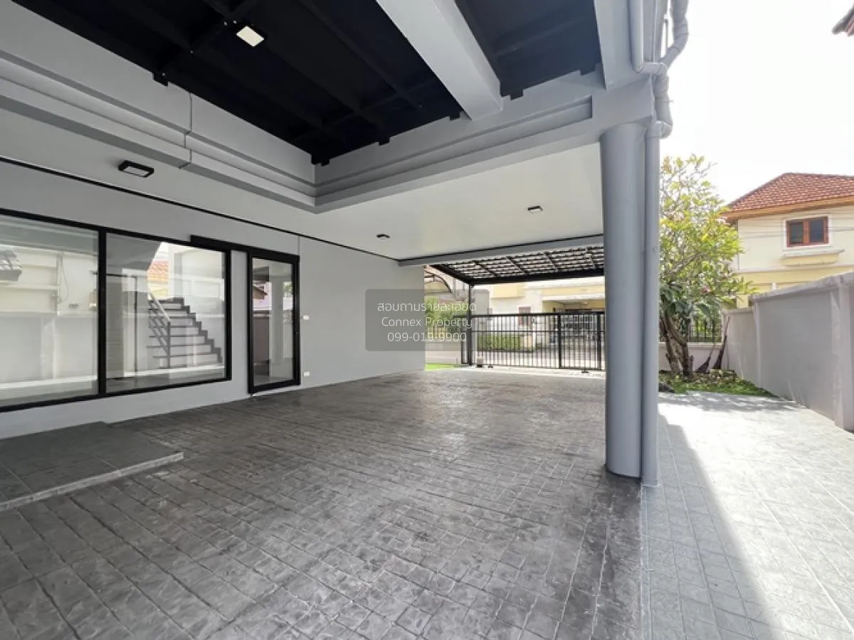 ขายบ้านเดี่ยว บ้านแมกไม้ วัรชพล รีโนเวทใหม่ ทั้งหลัง เนื้อที่ 65 