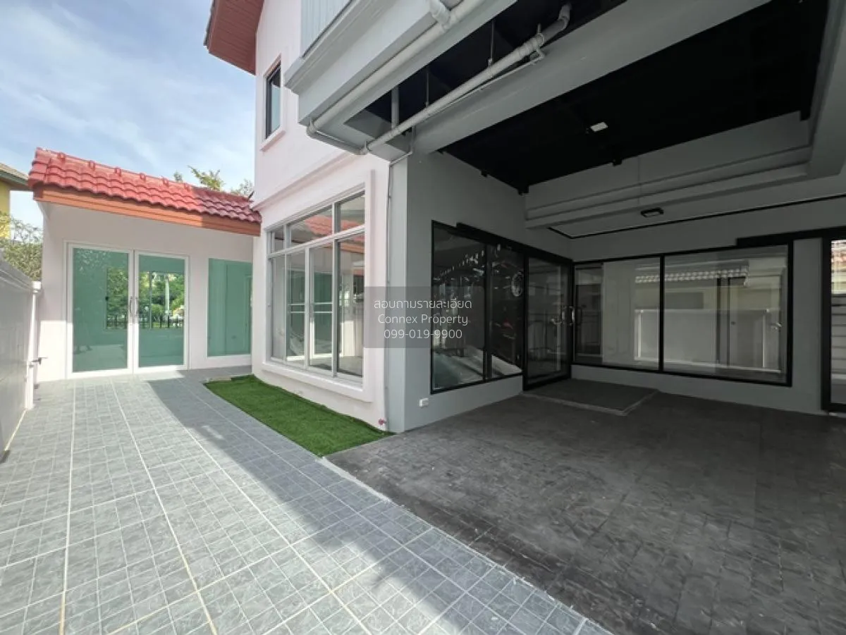 ขายบ้านเดี่ยว บ้านแมกไม้ วัรชพล รีโนเวทใหม่ ทั้งหลัง เนื้อที่ 65 