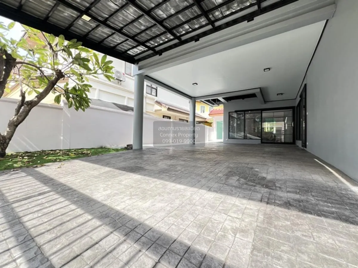 ขายบ้านเดี่ยว บ้านแมกไม้ วัรชพล รีโนเวทใหม่ ทั้งหลัง เนื้อที่ 65 