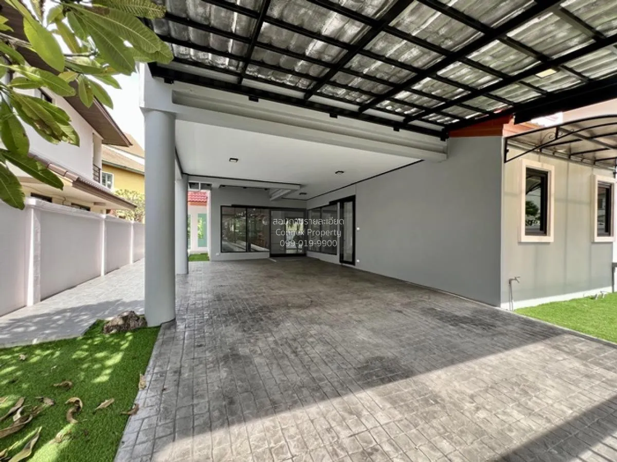 ขายบ้านเดี่ยว บ้านแมกไม้ วัรชพล รีโนเวทใหม่ ทั้งหลัง เนื้อที่ 65 