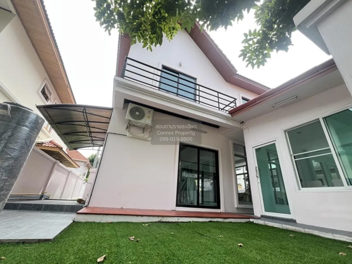 ขายบ้านเดี่ยว บ้านแมกไม้ วัรชพล รีโนเวทใหม่ ทั้งหลัง เนื้อที่ 65 