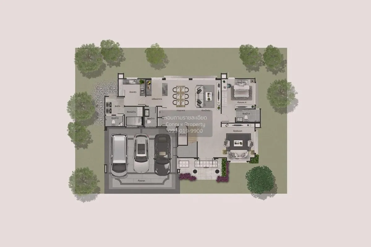 ขายบ้าน  ณริณสิริ กรุงเทพกรีฑา MRT-ลำสาลี (สายสีเหลือง) สะพานสูง  2