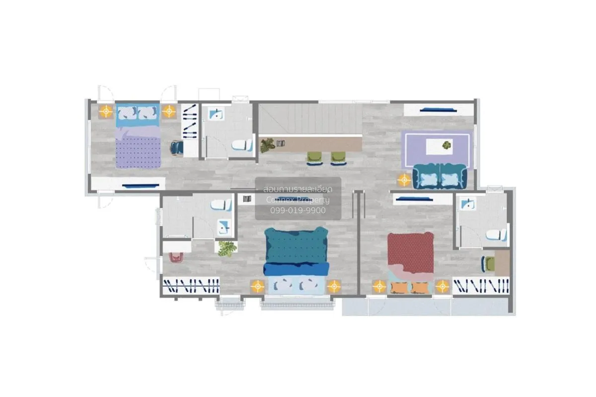 For Sale House , Anasiri Westgate , MRT-Khong Bang Phai , Bang Ra 3