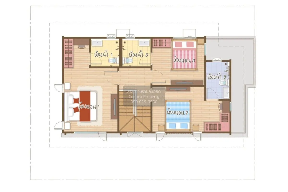 ขายบ้าน  อณาสิริ ติวานนท์ - ศรีสมาน บางขะแยง เมืองปทุมธานี ปทุมธา 3