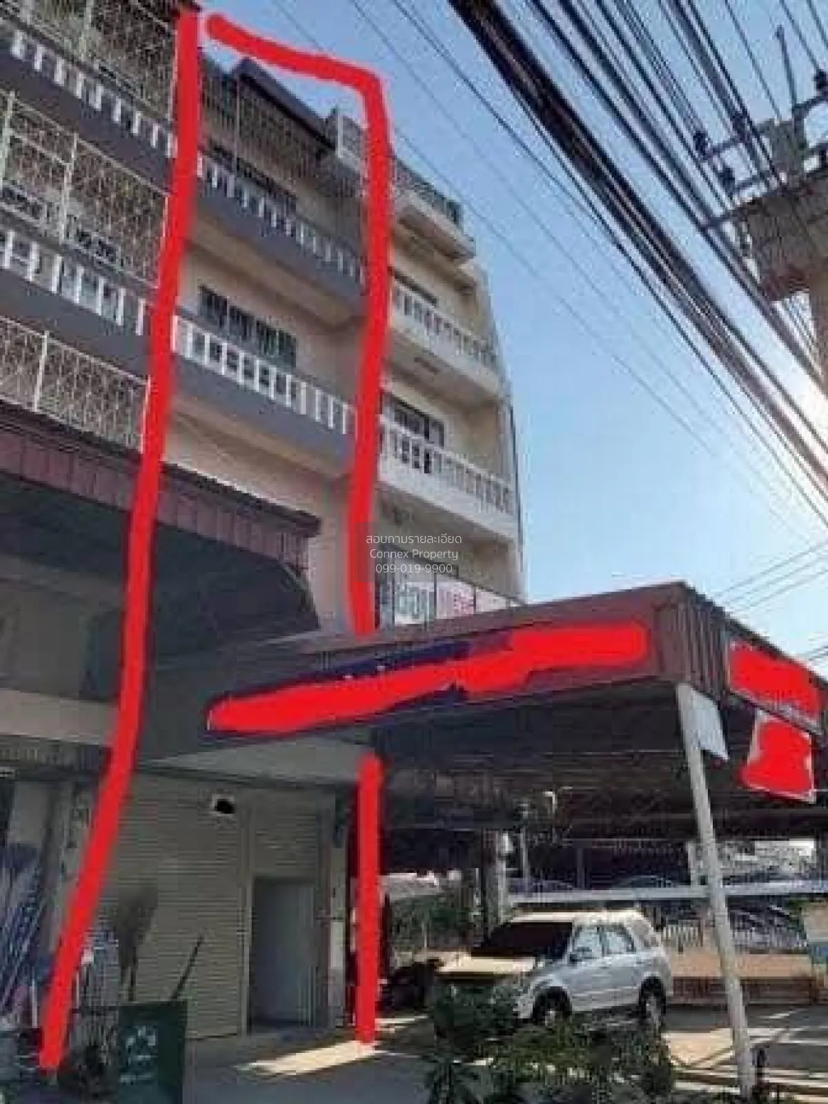 For Rent 4-storey commercial building on the main road, Ramkhamha 1