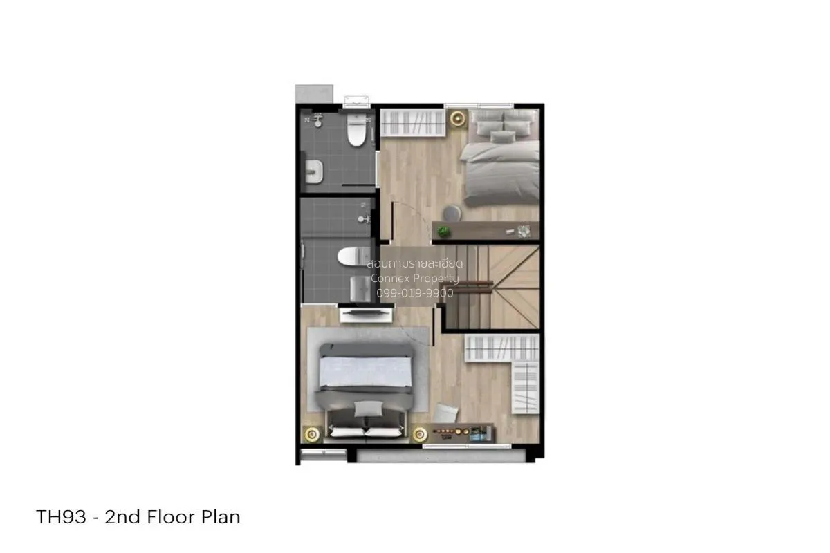 ขายทาวน์เฮ้าส์/ทาวน์โฮม  สิริ เพลส ประชาอุทิศ 90 บ้านคลองสวน พระส 3