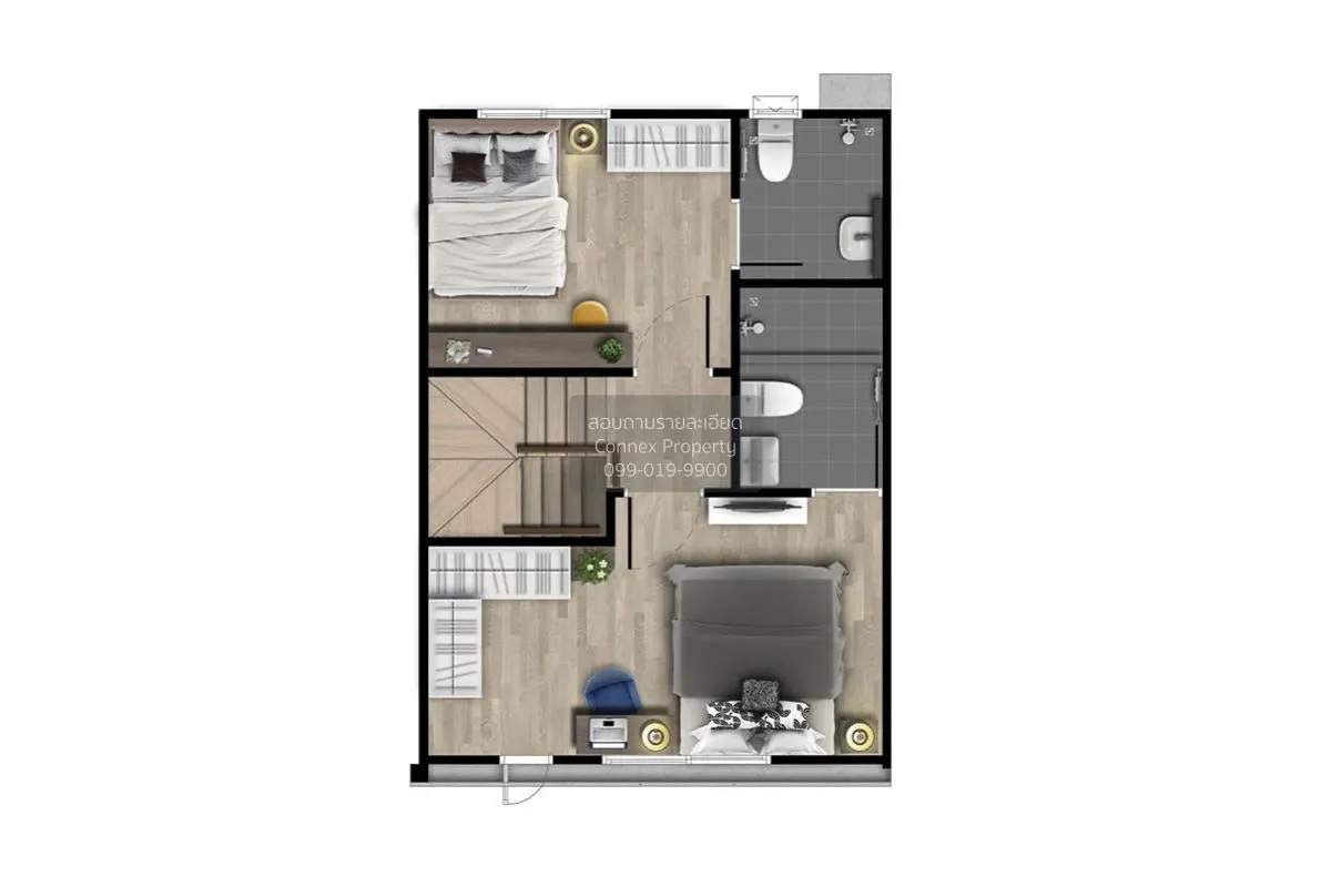 ขายทาวน์เฮ้าส์/ทาวน์โฮม  สิริ เพลส ประชาอุทิศ 75 ทุ่งครุ เขต ทุ่ง 3