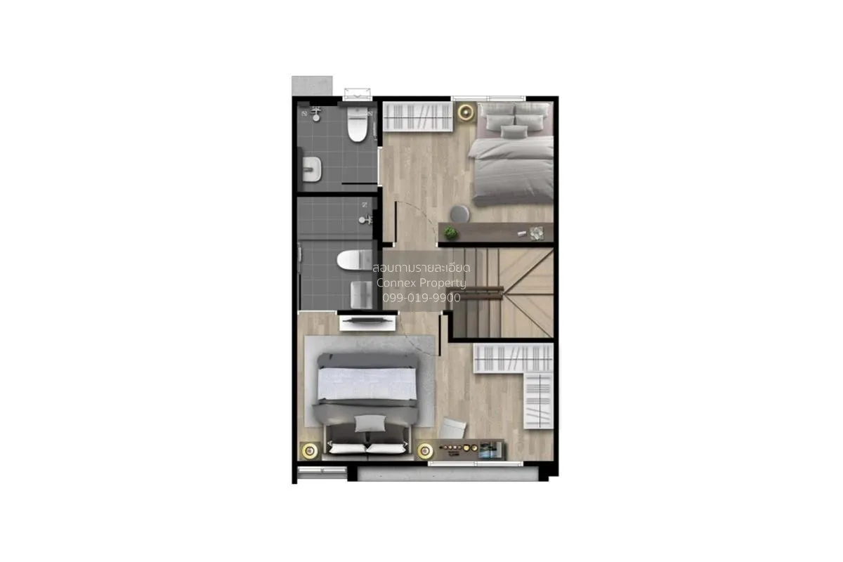 ขายทาวน์เฮ้าส์/ทาวน์โฮม  สิริ เพลส บางใหญ่ บางแม่นาง บางใหญ่ นนทบ 3