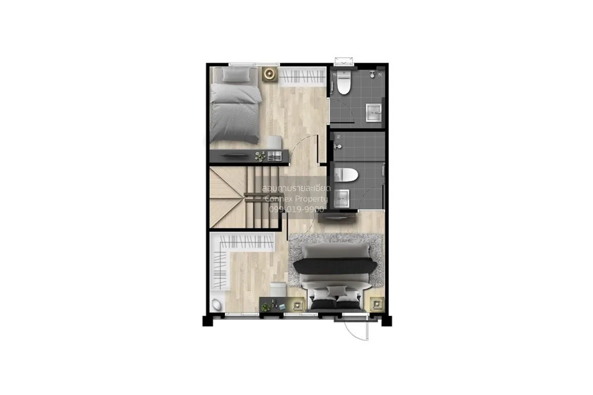 ขายทาวน์เฮ้าส์/ทาวน์โฮม  สิริ เพลส บางนา - สุวรรณภูมิ ศีรษะจรเข้น 3