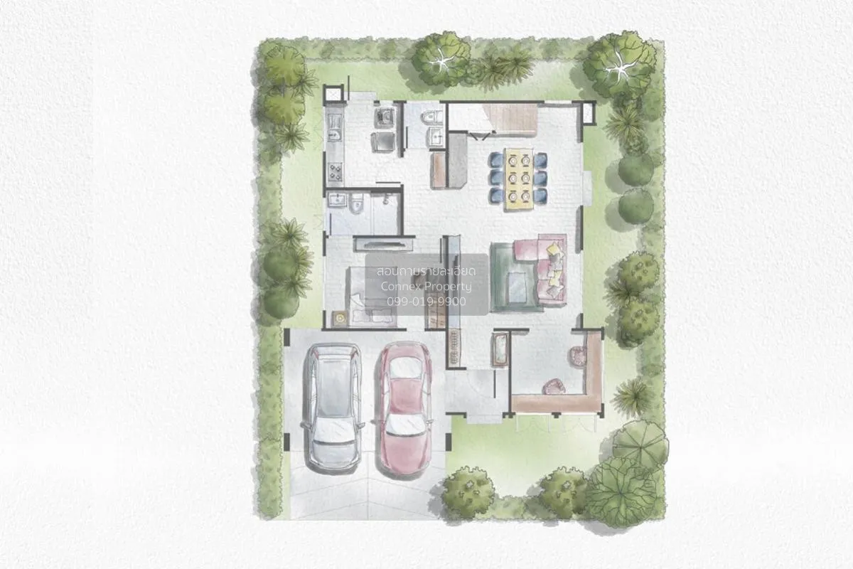 ขายบ้าน  สราญสิริ ราชพฤกษ์ 346 บางเดื่อ เขต ปทุมวัน ปทุมธานี CX-1 2