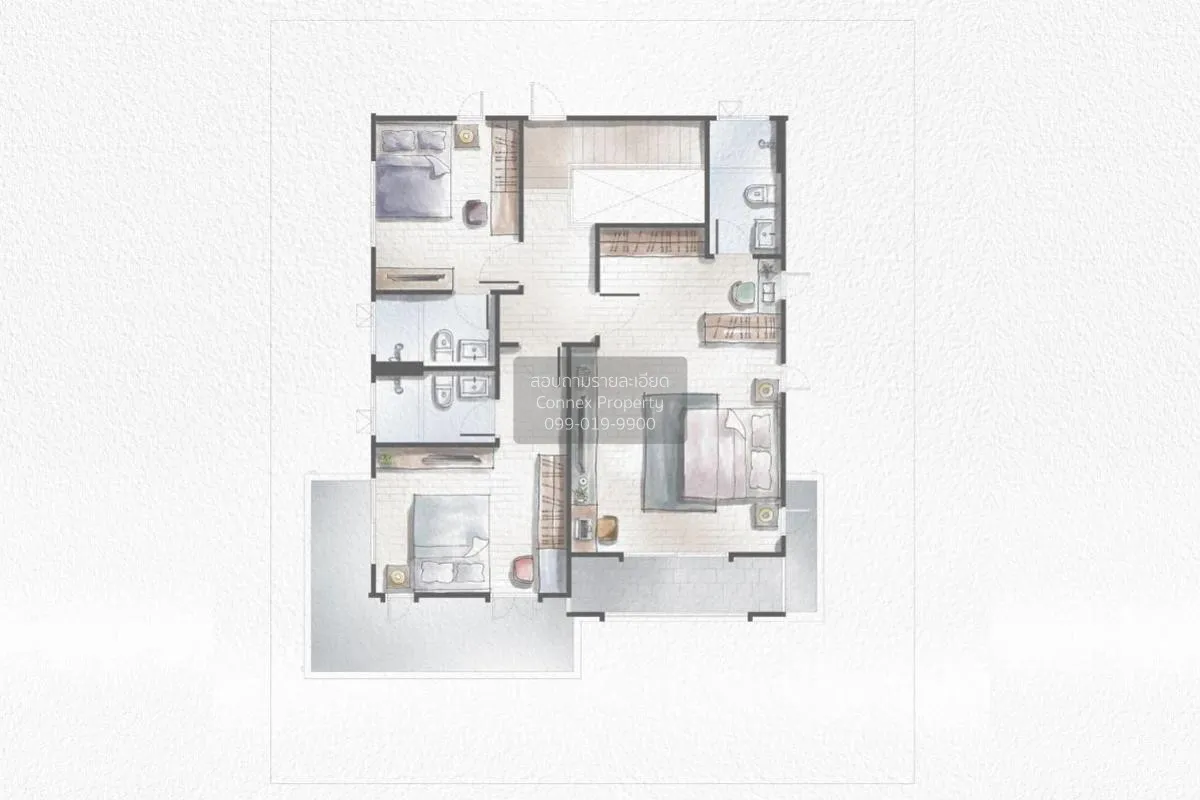 ขายบ้าน  สราญสิริ ราชพฤกษ์ 346 บางเดื่อ เขต ปทุมวัน ปทุมธานี CX-1 3