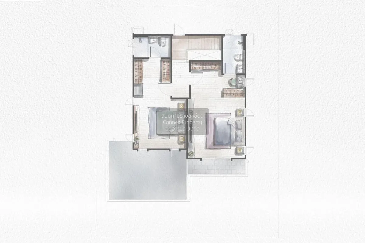 ขายบ้าน  สราญสิริ ราชพฤกษ์ 346 บางเดื่อ เขต ปทุมวัน ปทุมธานี CX-1 3