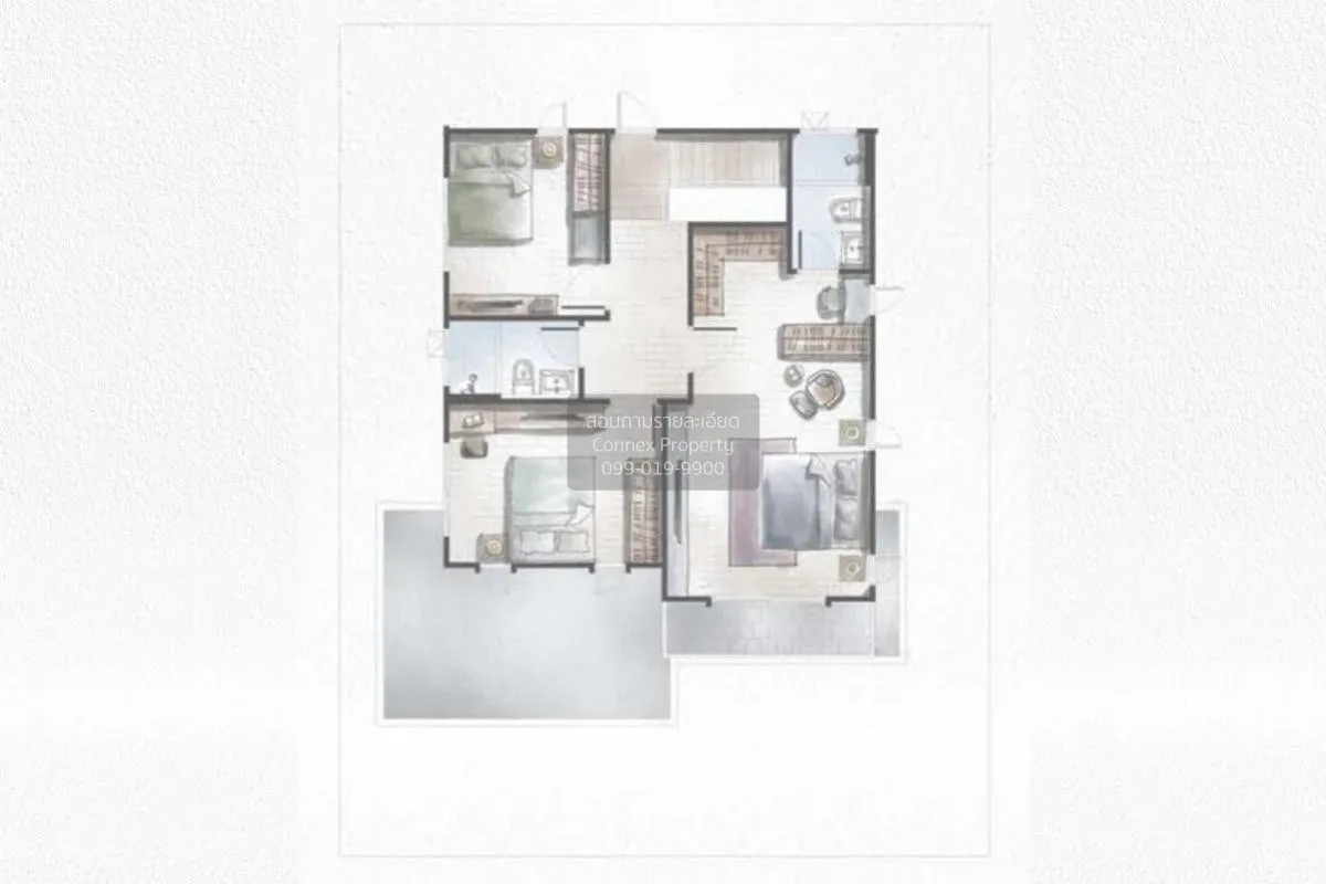 ขายบ้าน  สราญสิริ ราชพฤกษ์ 346 บางเดื่อ เขต ปทุมวัน ปทุมธานี CX-1 3