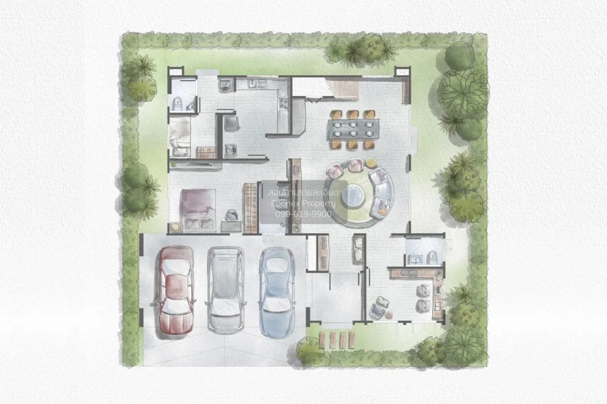 ขายบ้าน  สราญสิริ ราชพฤกษ์ 346 บางเดื่อ เขต ปทุมวัน ปทุมธานี CX-1 2