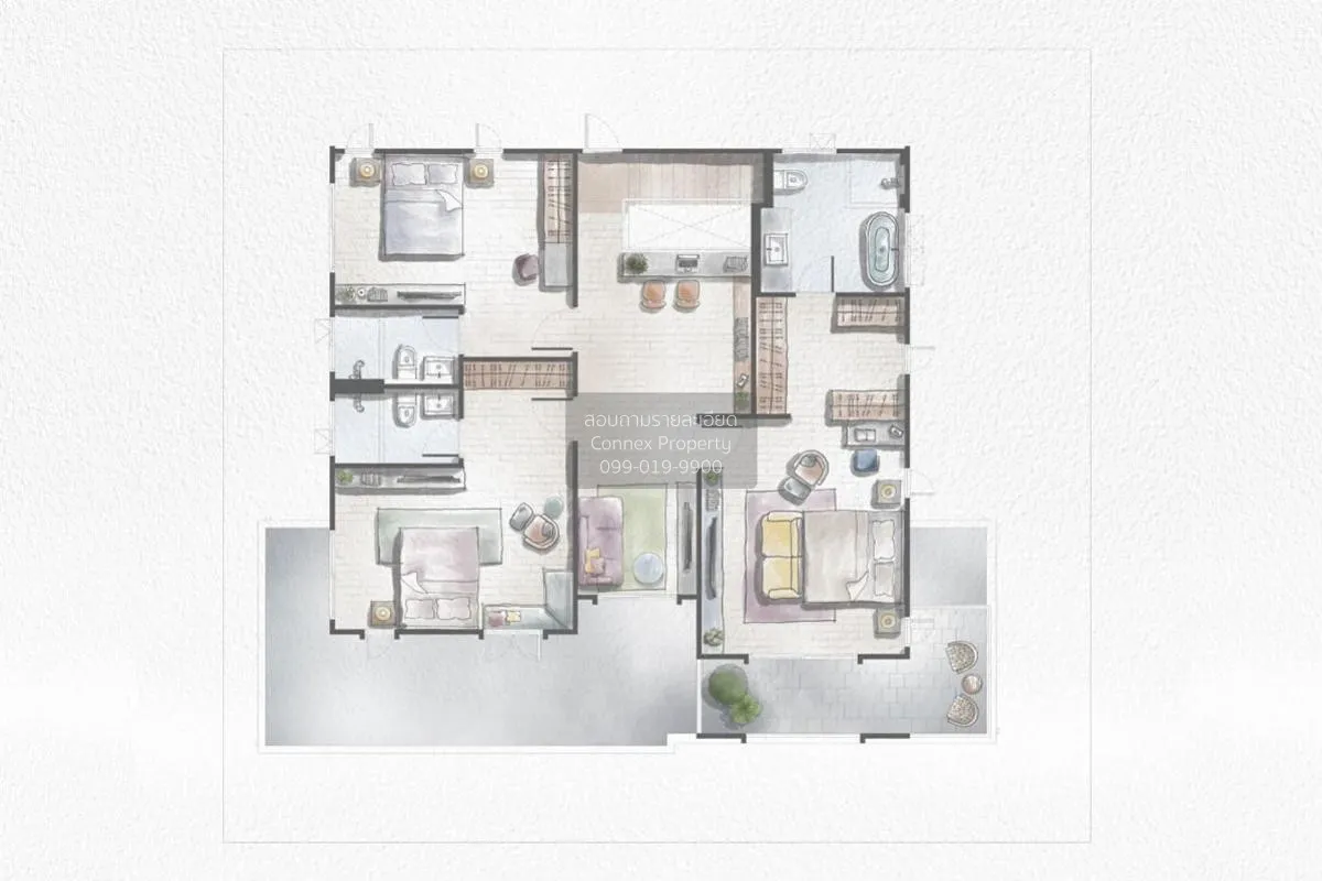 ขายบ้าน  สราญสิริ ราชพฤกษ์ 346 บางเดื่อ เขต ปทุมวัน ปทุมธานี CX-1 3