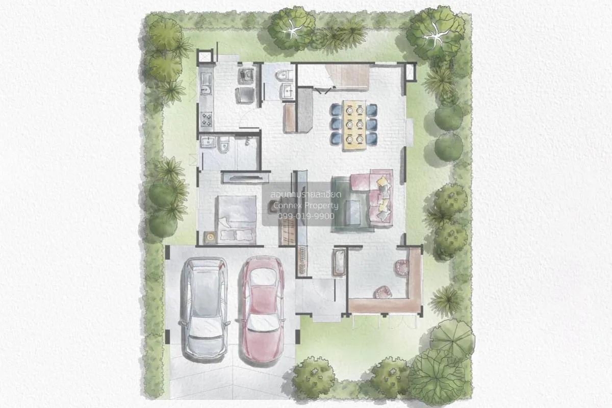 For Sale House , Saransiri Ratchapruek - 345 , MRT-Sri Rat , Khlo 2