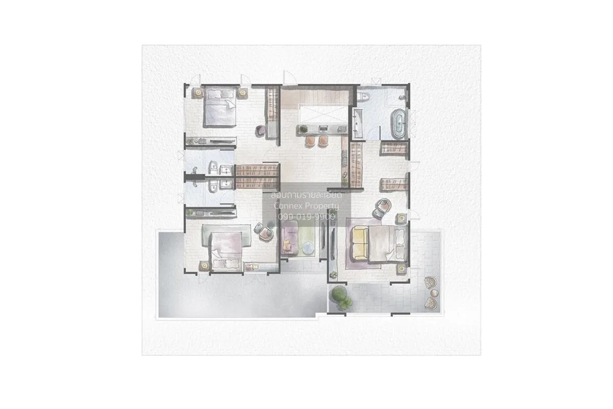 ขายบ้าน  สราญสิริ รังสิต 2 บ้านกลาง เขต ปทุมวัน ปทุมธานี CX-13728 3