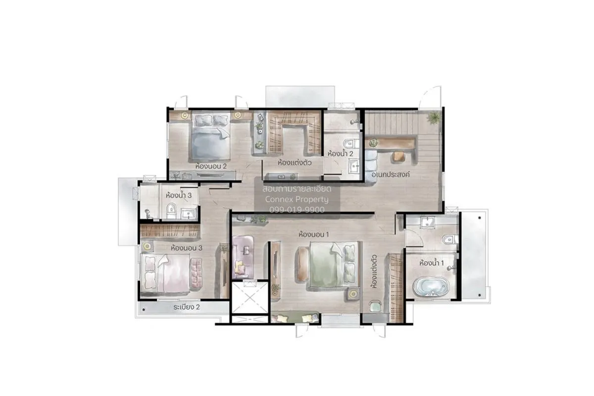 ขายบ้าน  สราญสิริ จตุโชติ ออเงิน เขต สายไหม กรุงเทพ CX-137287 3