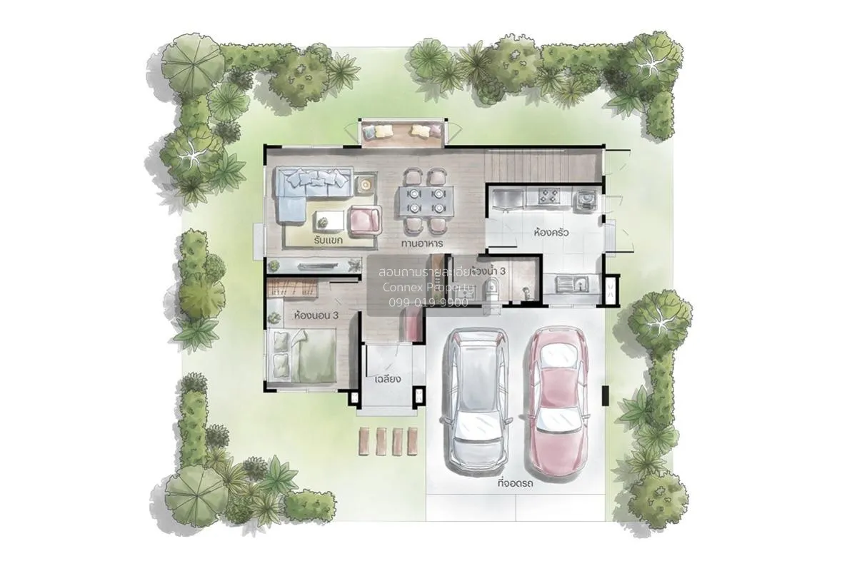 ขายบ้าน  สราญสิริ จตุโชติ ออเงิน เขต สายไหม กรุงเทพ CX-137293 2