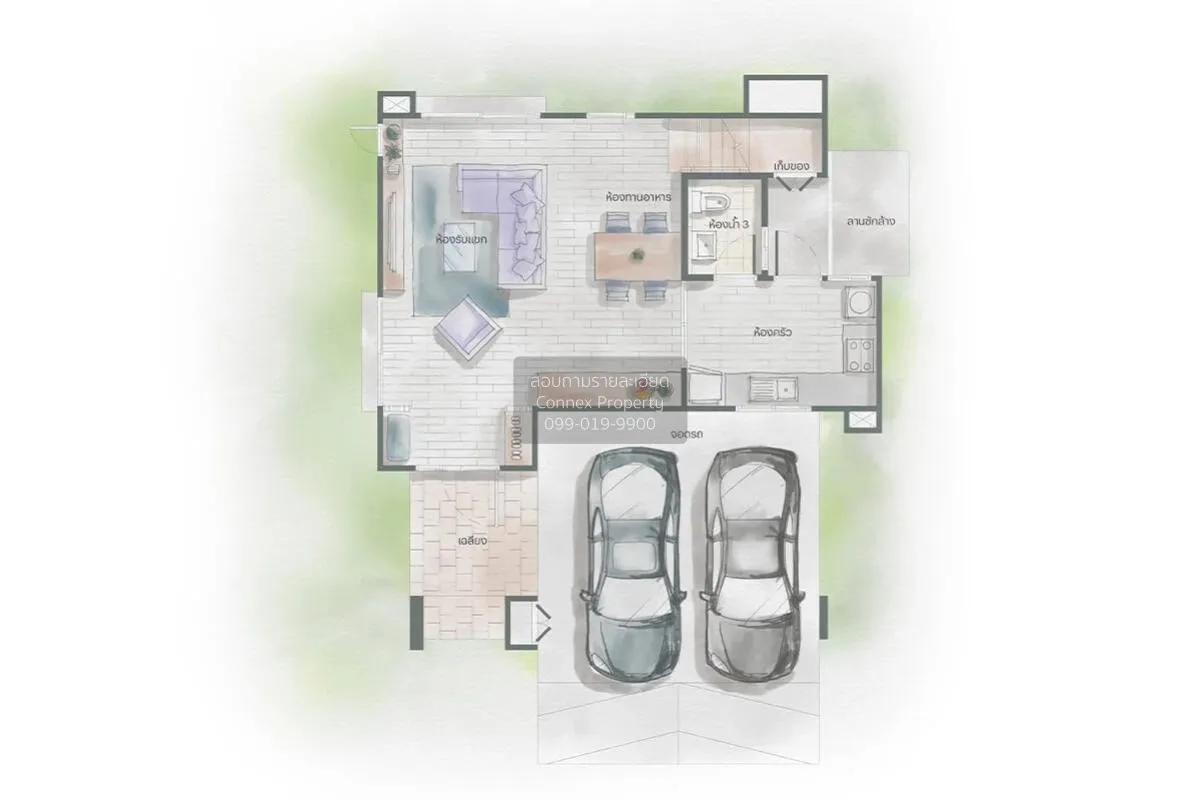 ขายบ้าน  สราญสิริ ประชาอุทิศ 90 บ้านคลองสวน พระสมุทรเจดีย์ สมุทรป 2