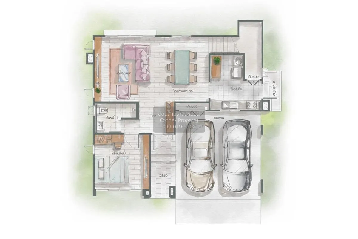 ขายบ้าน  สราญสิริ ประชาอุทิศ 90 บ้านคลองสวน พระสมุทรเจดีย์ สมุทรป 2