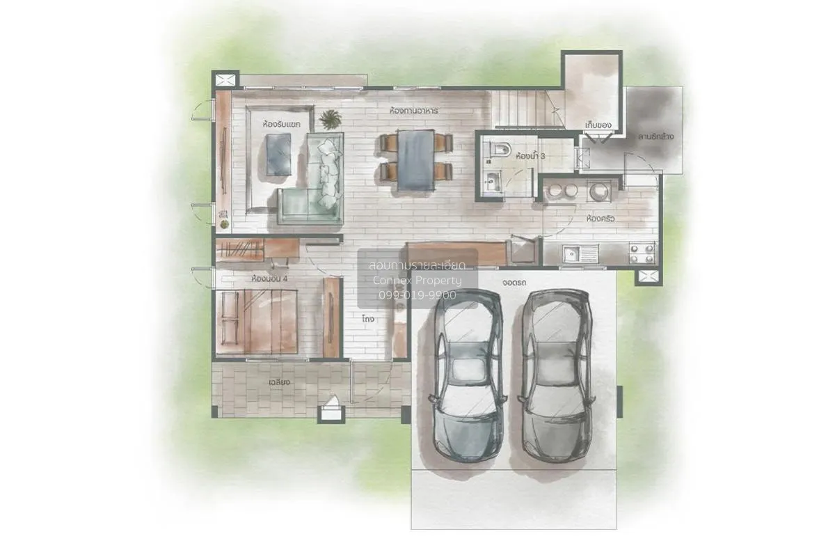 ขายบ้าน  สราญสิริ ประชาอุทิศ 90 บ้านคลองสวน พระสมุทรเจดีย์ สมุทรป 2