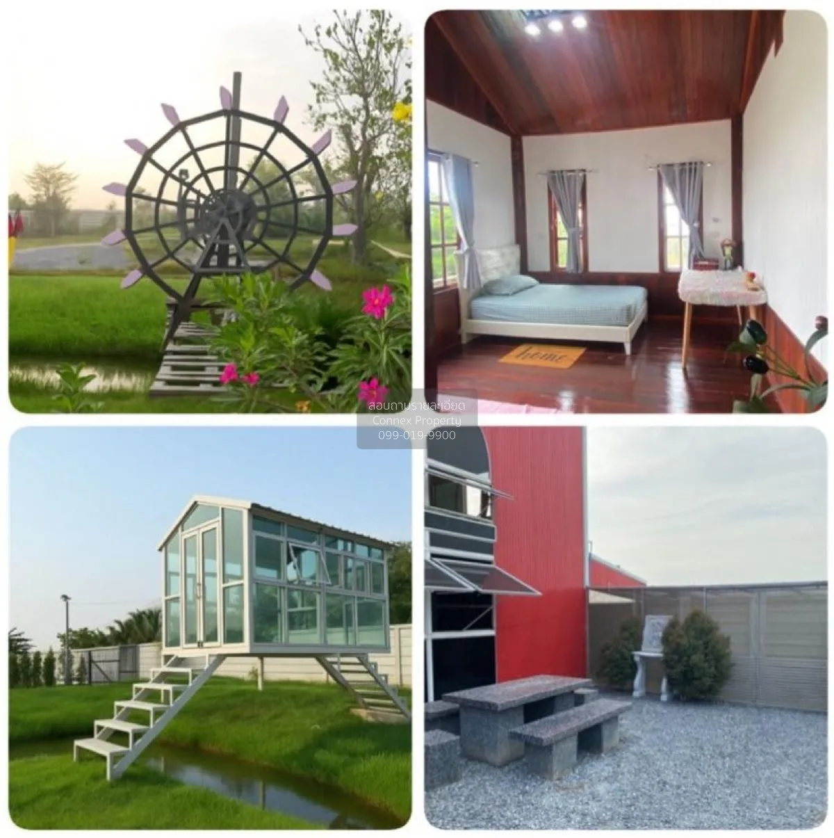 ขายบ้านสไตล์ยุโรป วิวธรรมชาติ พื้นที่กว้าง 4 ไร่  อ.บางเลน  นครปฐ