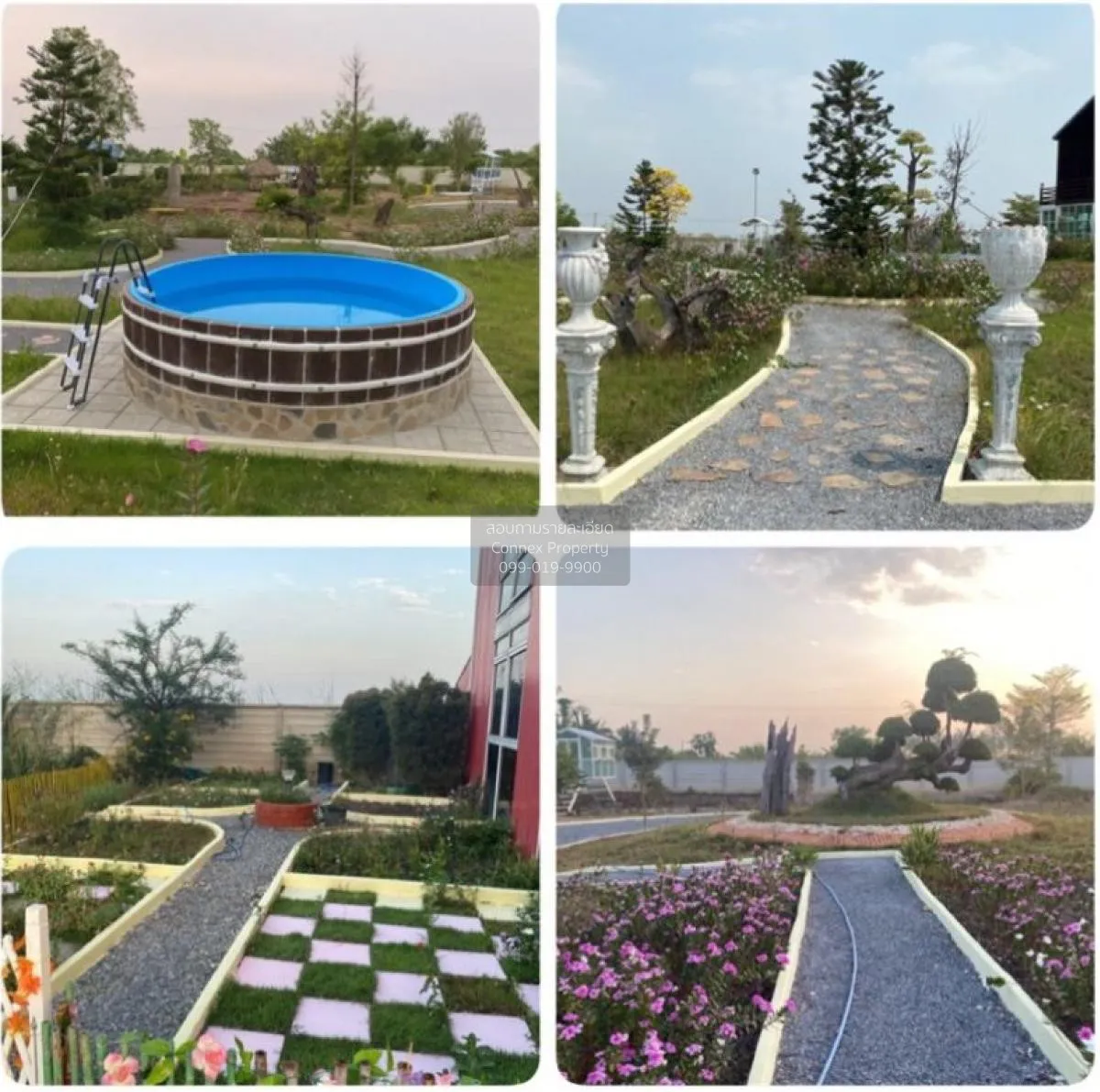 ขายบ้านสไตล์ยุโรป วิวธรรมชาติ พื้นที่กว้าง 4 ไร่  อ.บางเลน  นครปฐ