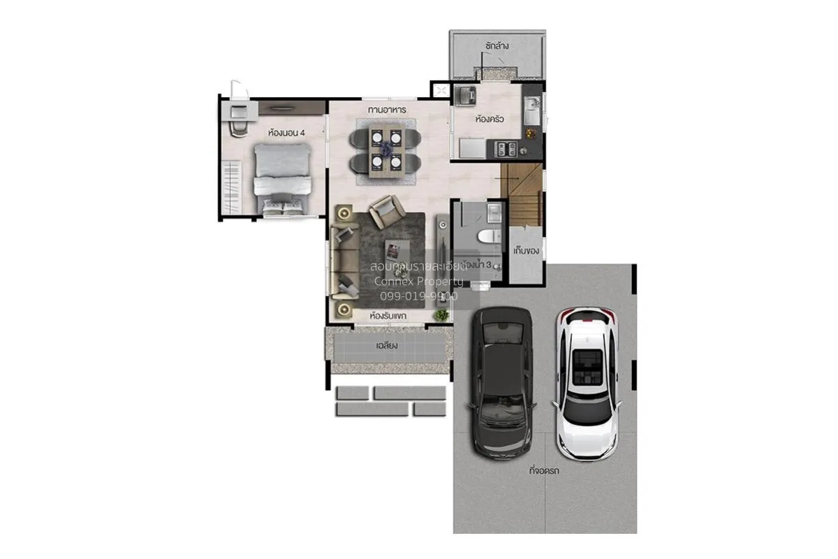 ขายบ้าน  คณาสิริ บางนา บางบ่อ บางบ่อ สมุทรปราการ CX-137372 2