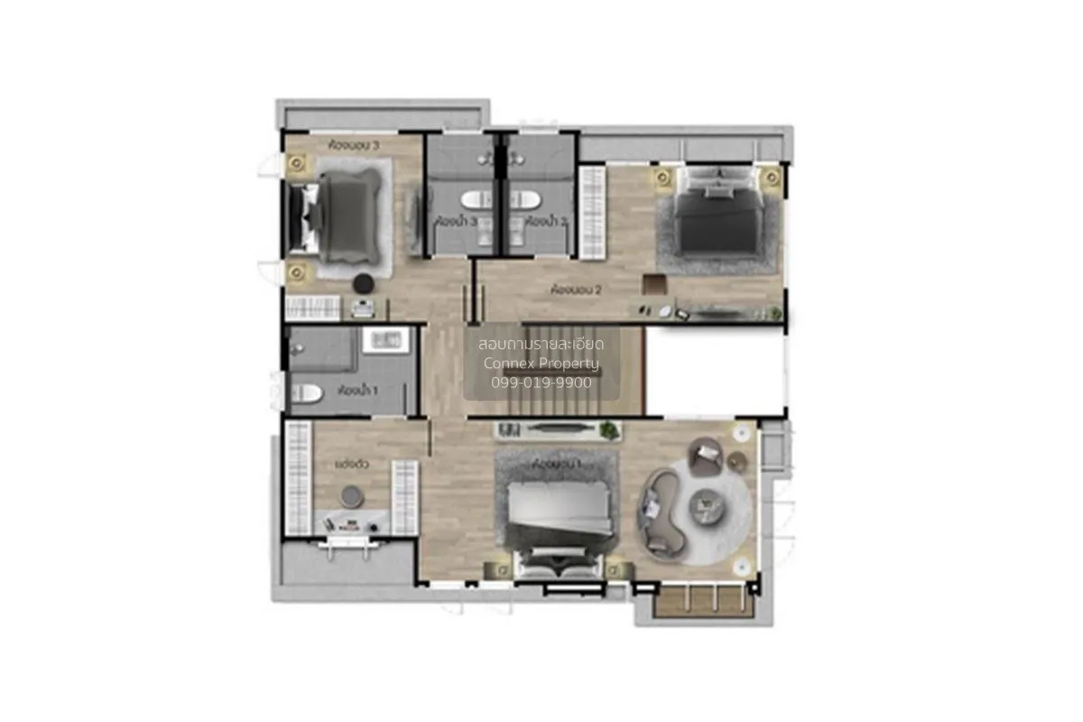 ขายบ้าน  บุราสิริ จตุโชติ ออเงิน เขต สายไหม กรุงเทพ CX-137387 3
