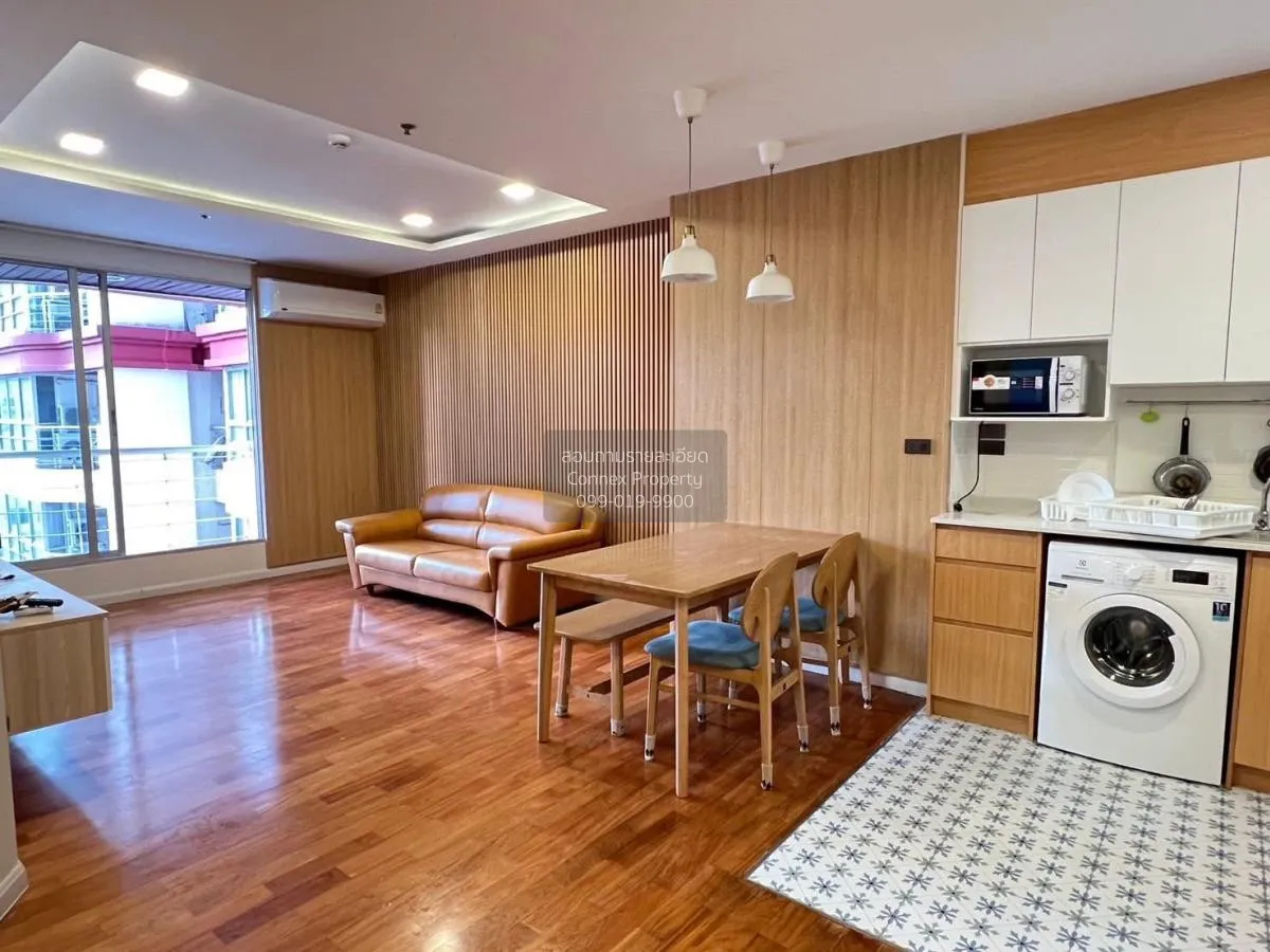 เช่าคอนโด  ปทุมวัน รีสอร์ท ห้องมุม หน้ากว้าง รีโนเวทใหม่ BTS-พญาไ 2