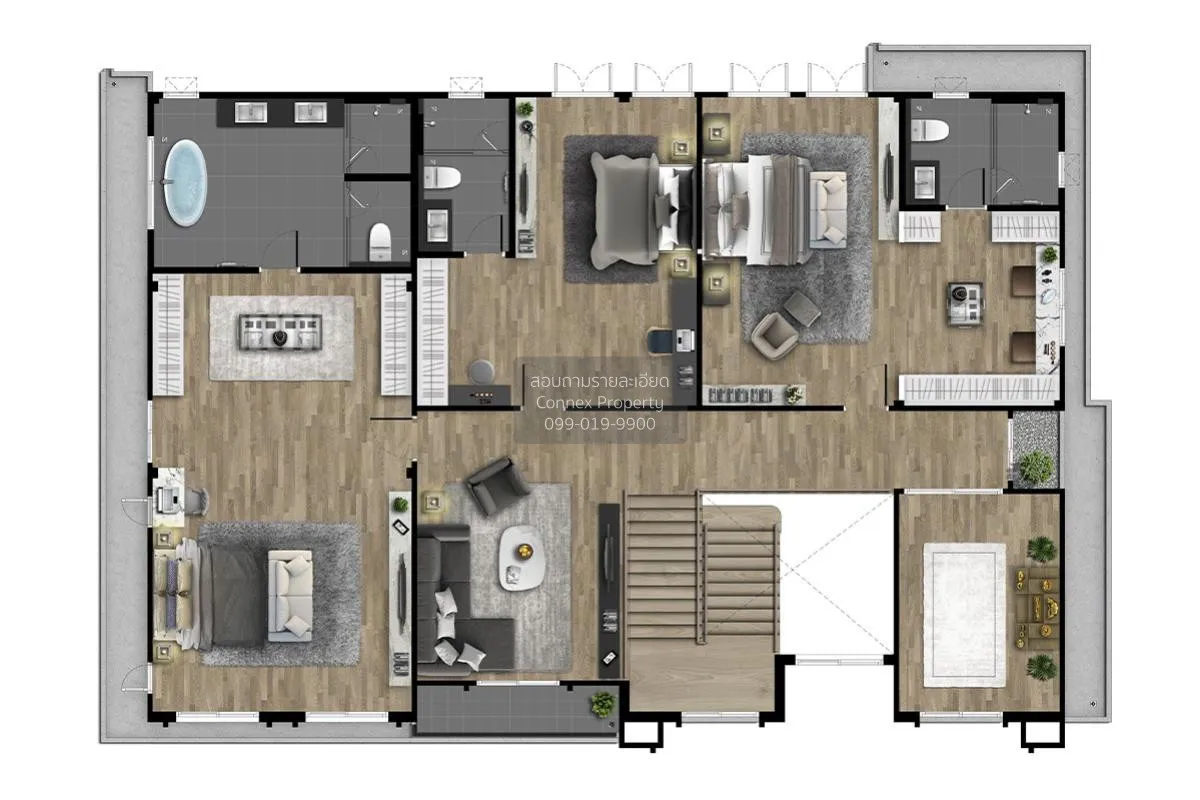 ขายบ้าน  เดอะ ซิตี้ ปิ่นเกล้า - พรานนก บางระมาด เขต ตลิ่งชัน กรุง 3