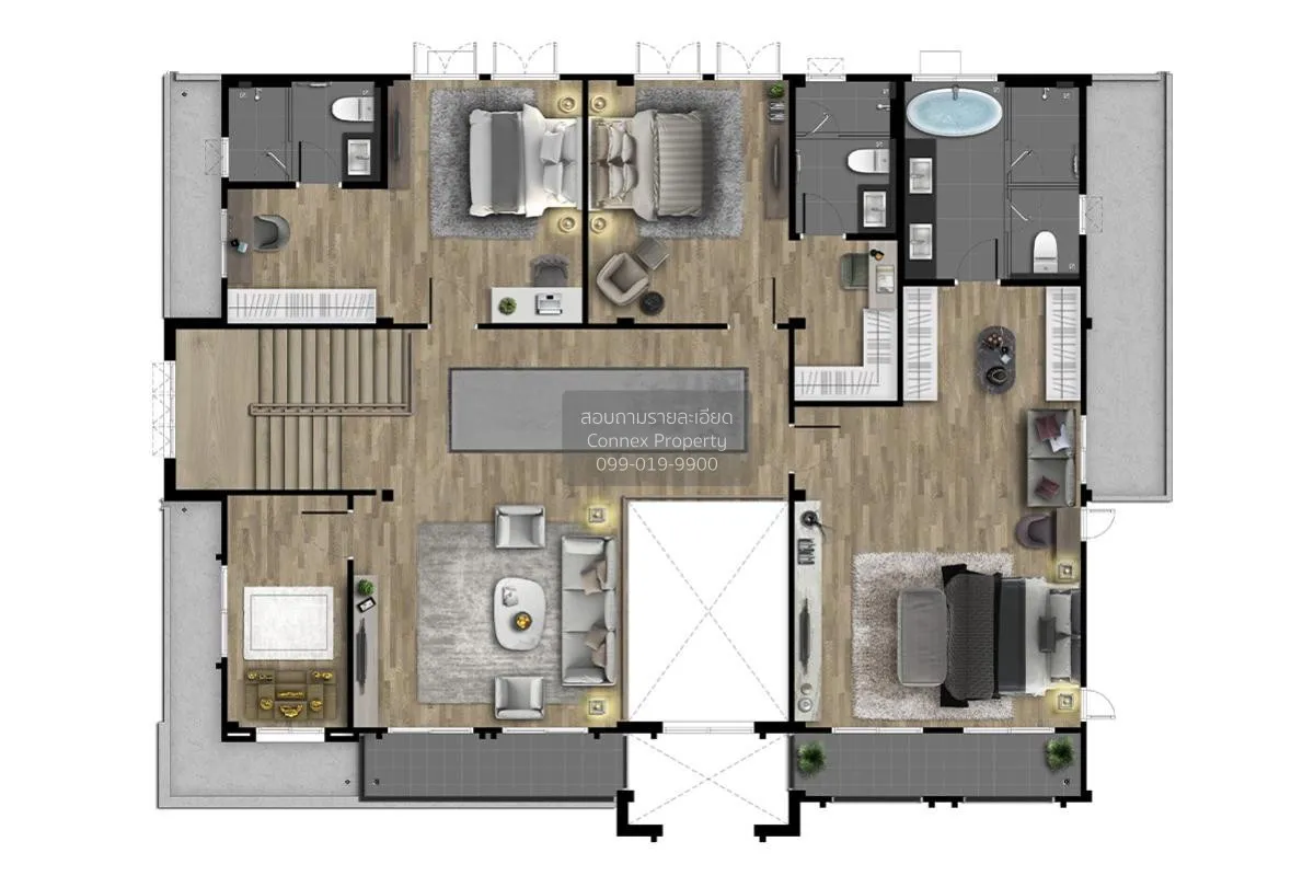 ขายบ้าน  เดอะ ซิตี้ ปิ่นเกล้า - พรานนก บางระมาด เขต ตลิ่งชัน กรุง 3