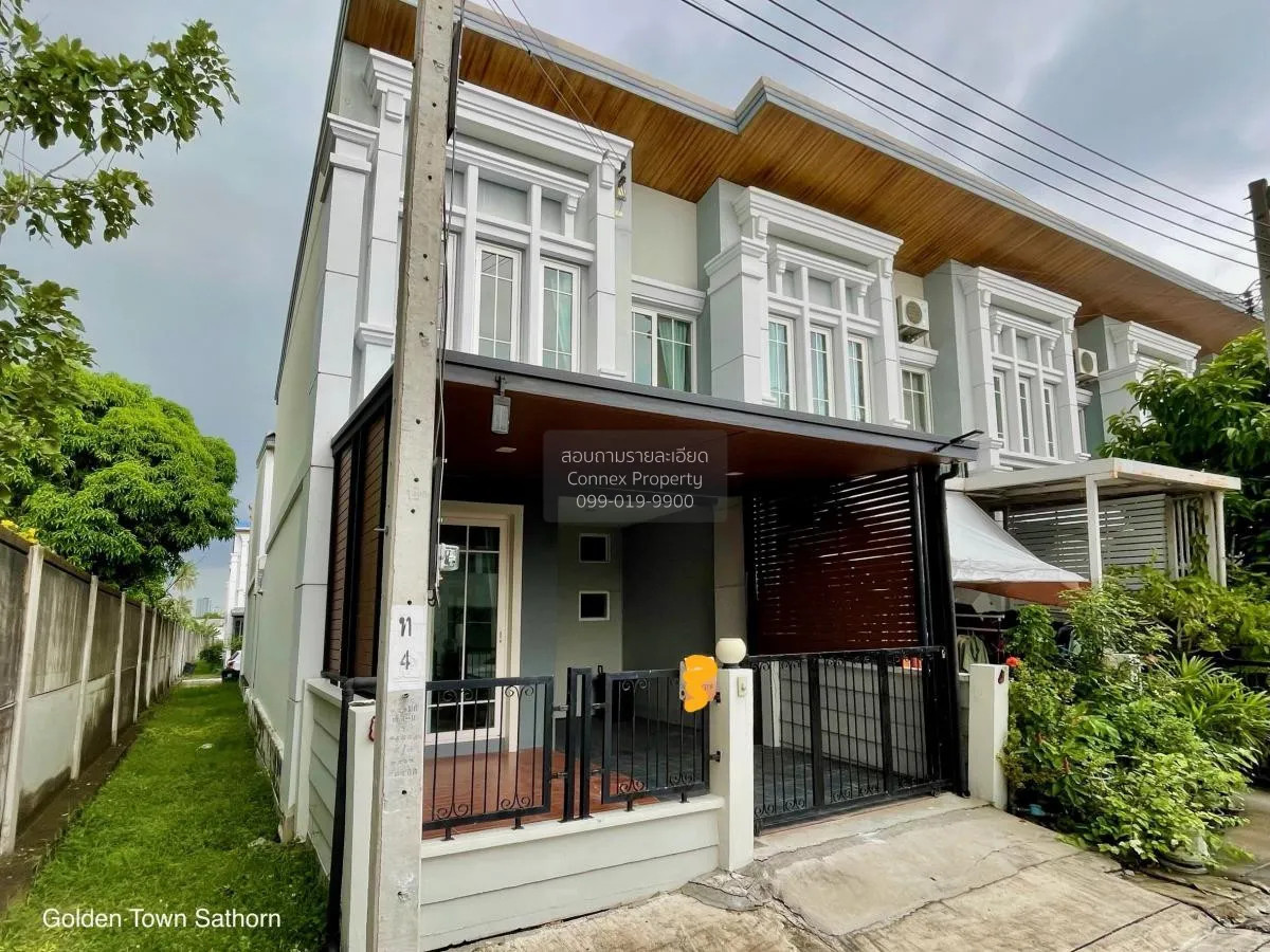 For Rent Townhouse/Townhome  , Golden Town Sathorn , BTS-Wutthaka 1