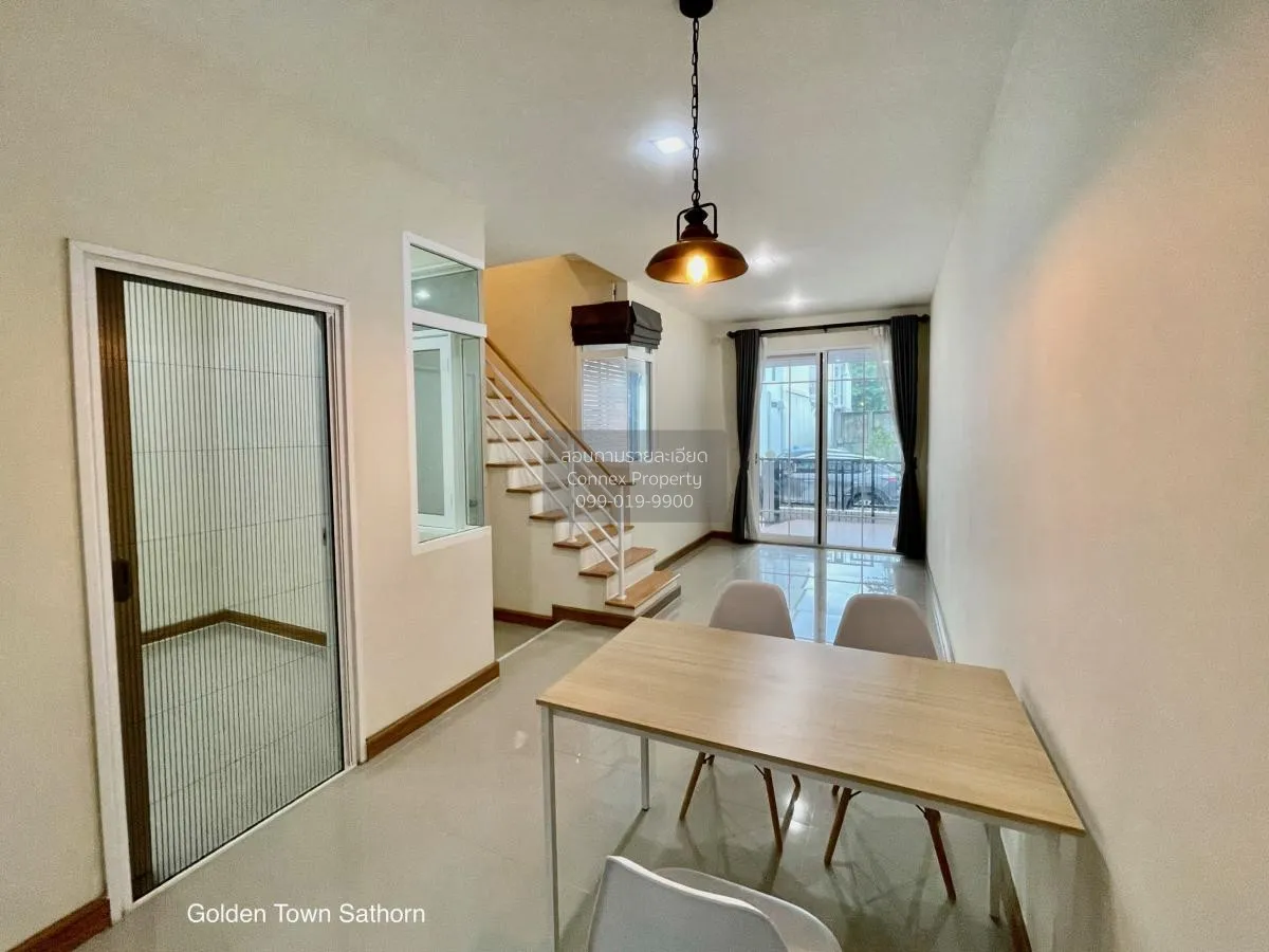 For Rent Townhouse/Townhome  , Golden Town Sathorn , BTS-Wutthaka 3