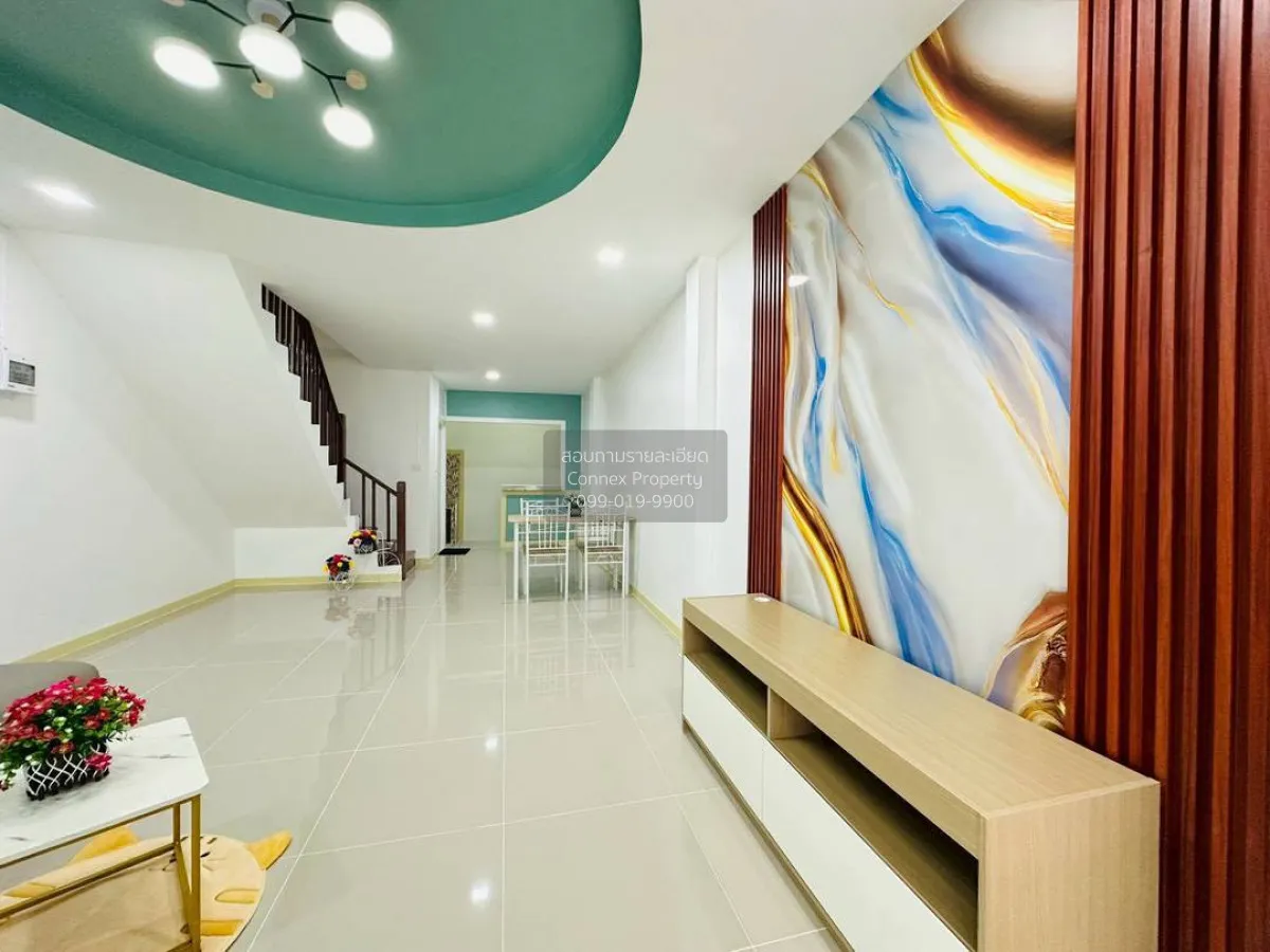 ขายทาวน์เฮ้าส์/ทาวน์โฮม  บ้านปิยวรารมย์ 1 รีโนเวทใหม่ บางบัวทอง บ