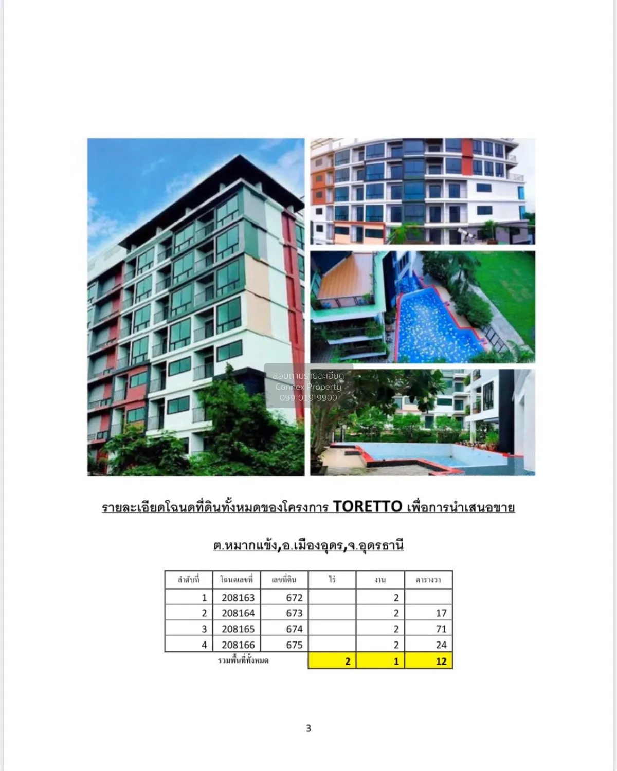 For Sale Serviced apartment in Udon Thani city center, Mueang Udo