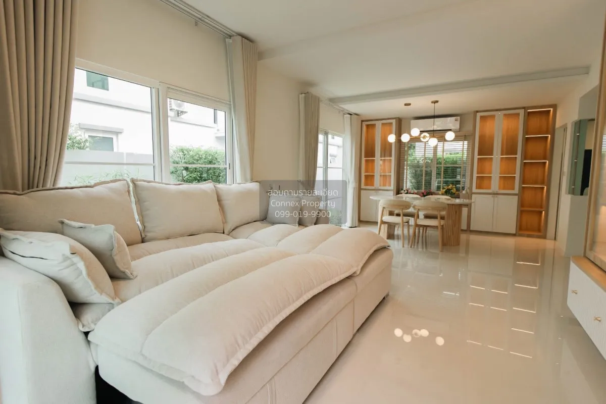 เช่าบ้าน  วิลลาจจิโอ 3 ศรีนครินทร์ - บางนา วิวสวย หน้ากว้าง บางแก