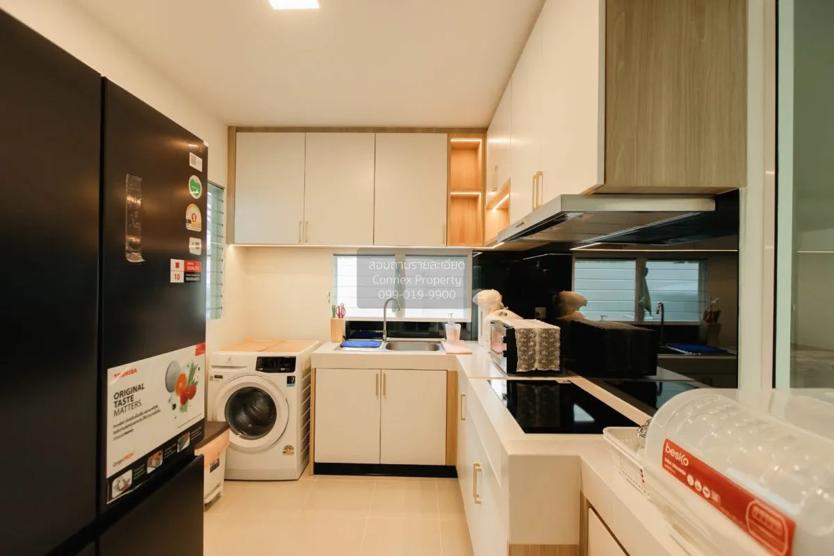 เช่าบ้าน  วิลลาจจิโอ 3 ศรีนครินทร์ - บางนา วิวสวย หน้ากว้าง บางแก