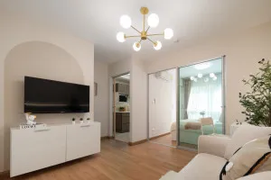 For Sale Condo , Den Vibhavadi , Penthouse , nice view , newly renovated , Sanambin , Don Mueang , Bangkok , CX-140038