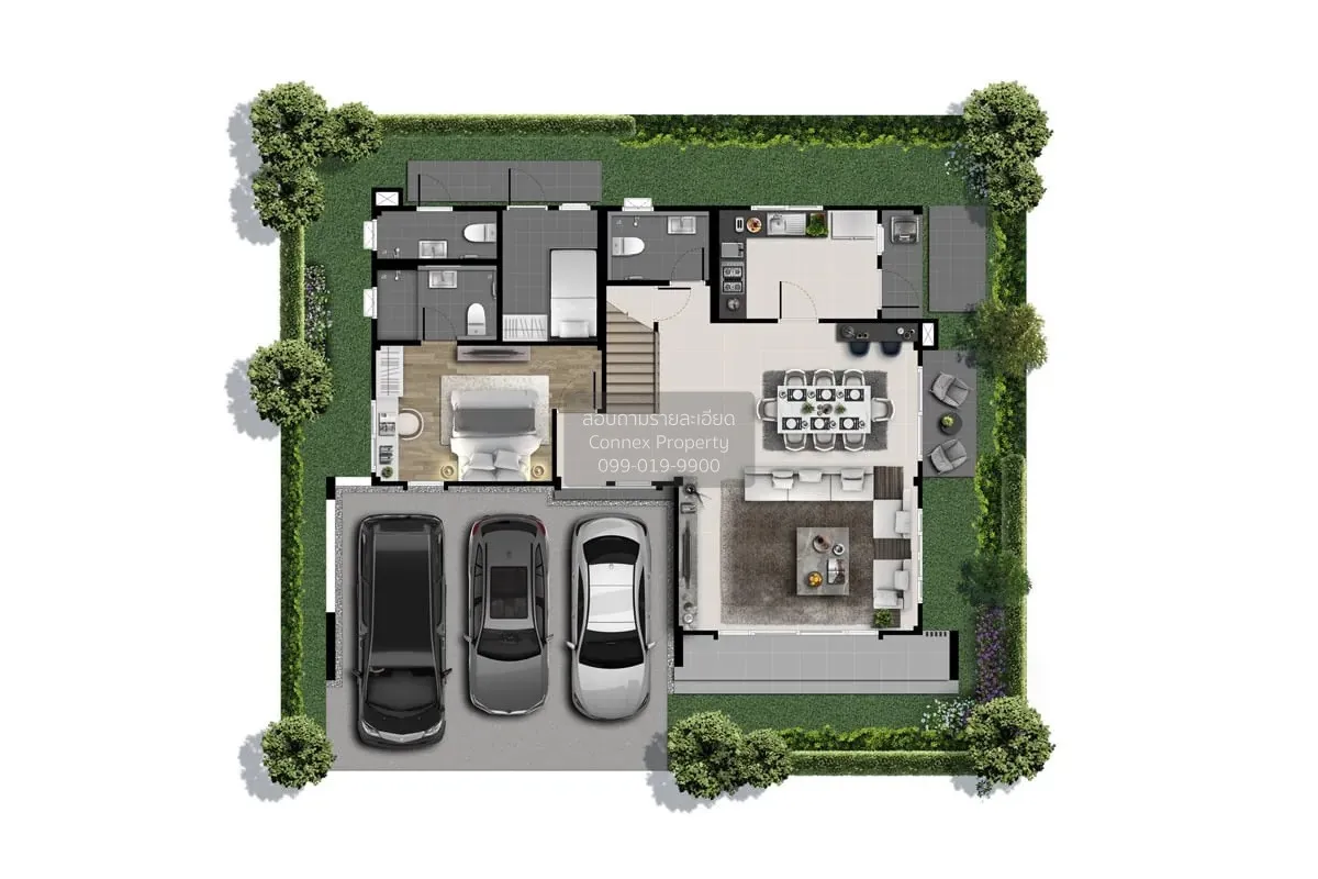 ขายบ้าน  เซนโทร ราชพฤกษ์-345 ลำโพ บางบัวทอง กรุงเทพ CX-140601 2