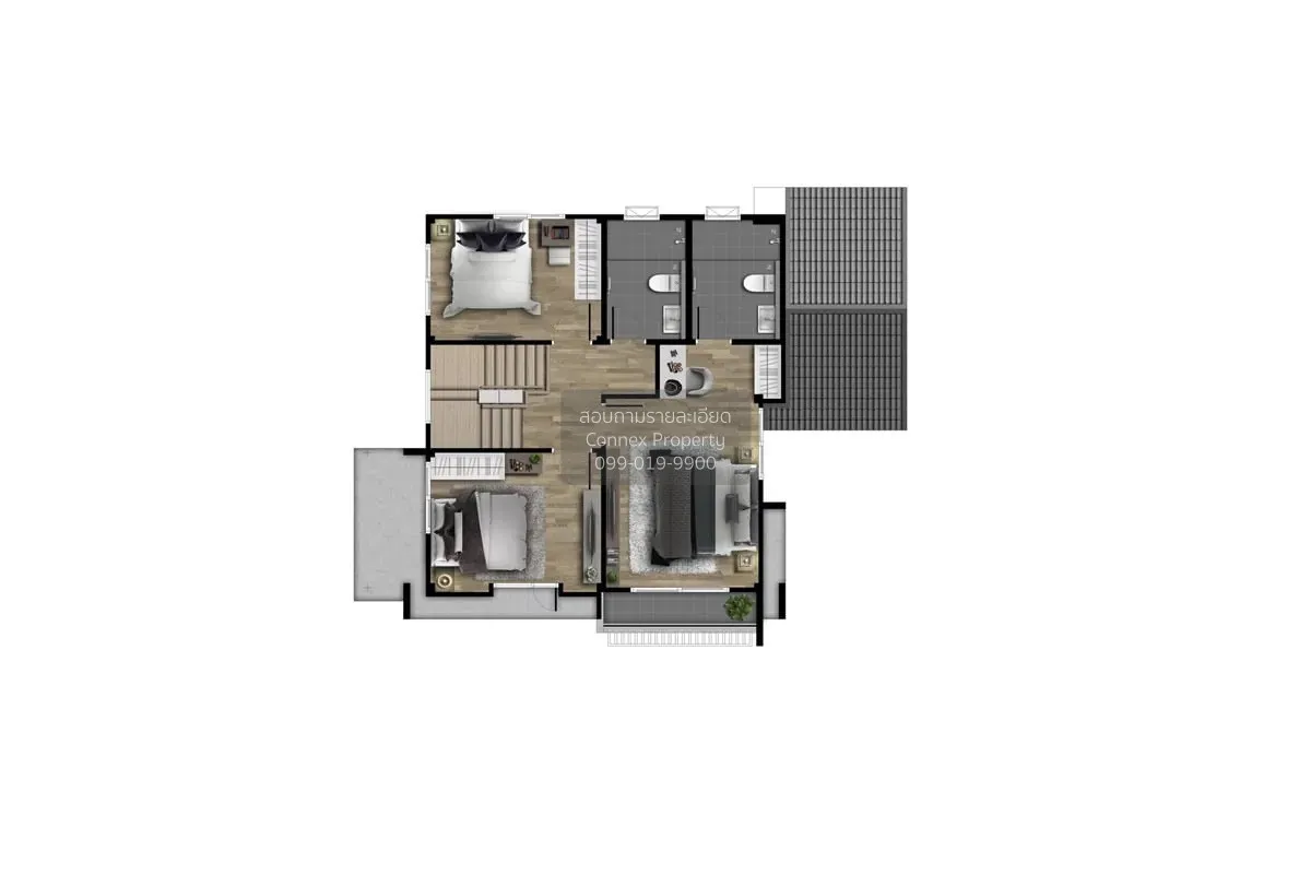 ขายบ้าน  เซนโทร ราชพฤกษ์-345 ลำโพ บางบัวทอง กรุงเทพ CX-140604 3