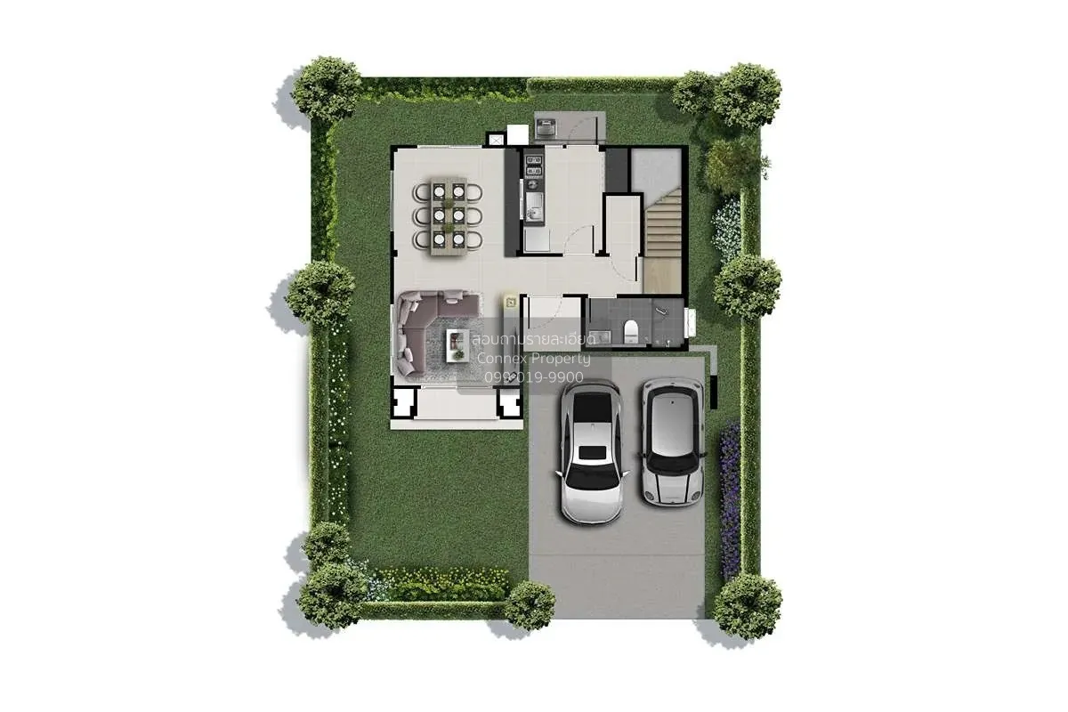 ขายบ้าน  โมเดน กาญจนาฯ - บางใหญ่ ไทรน้อย ไทรน้อย นนทบุรี CX-14061 2