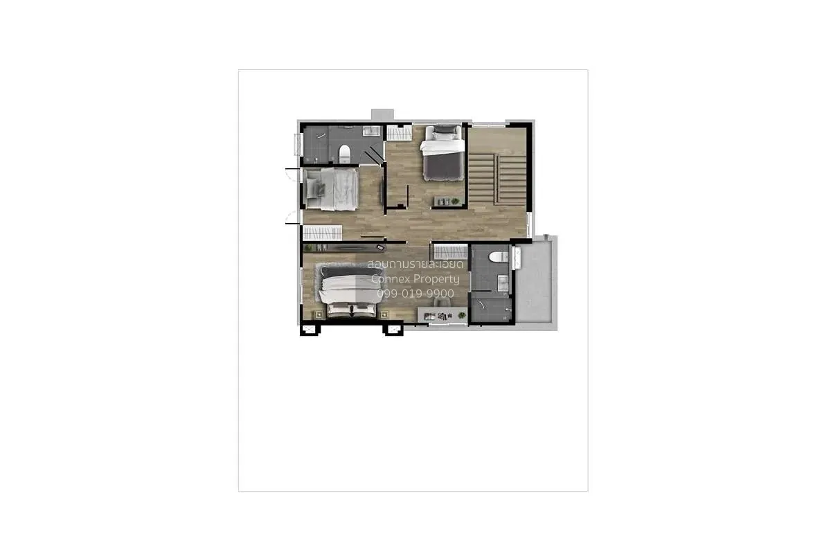 ขายบ้าน  โมเดน กาญจนาฯ - บางใหญ่ ไทรน้อย ไทรน้อย นนทบุรี CX-14061 3