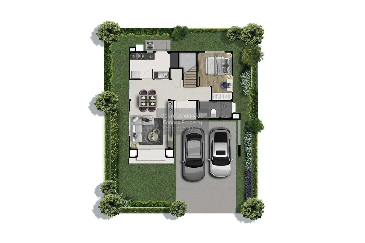 ขายบ้าน  โมเดน กาญจนาฯ - บางใหญ่ ไทรน้อย ไทรน้อย นนทบุรี CX-14061 2