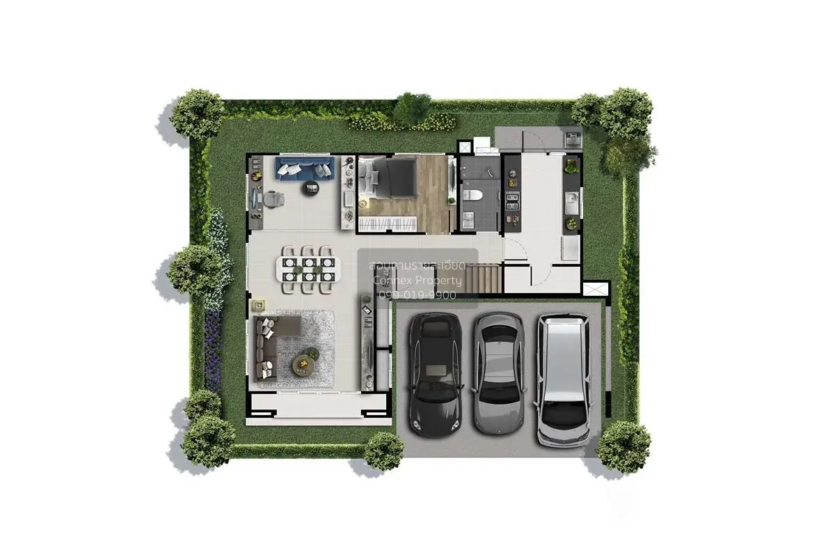 ขายบ้าน  โมเดน กาญจนาฯ - บางใหญ่ ไทรน้อย ไทรน้อย นนทบุรี CX-14062 2