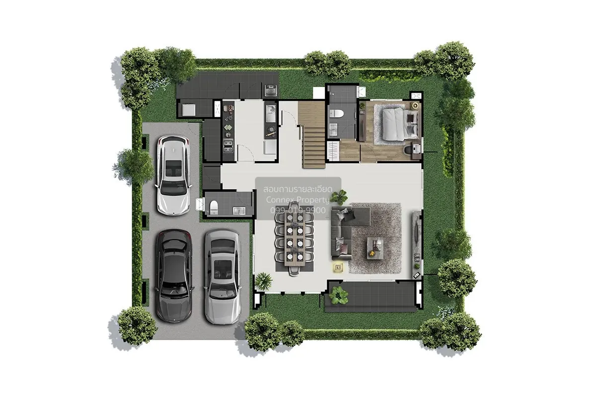 ขายบ้าน  เซนโทร พระราม 5 - นครอินทร์ บางคูเวียง บางกรวย นนทบุรี C 2