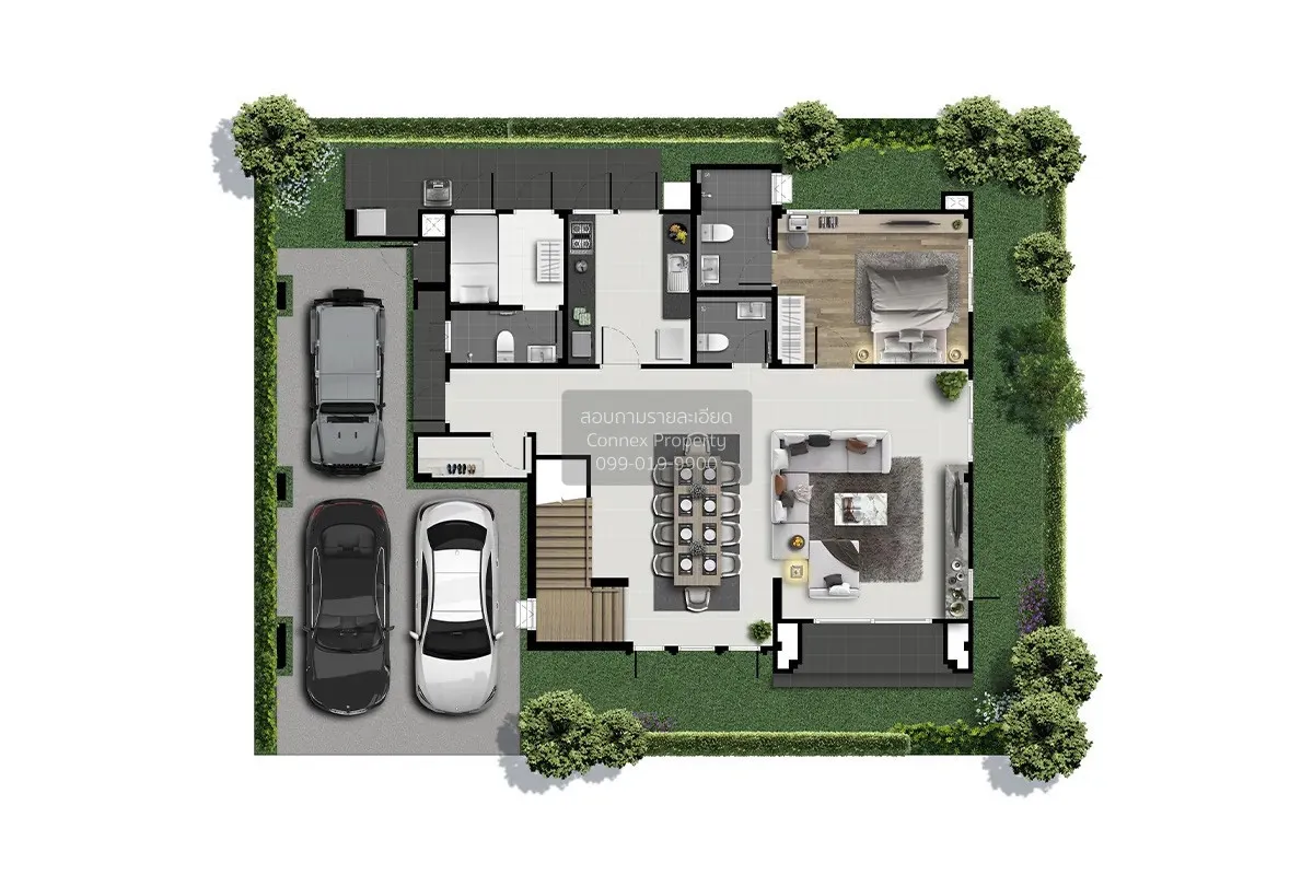 ขายบ้าน  เซนโทร รัตนาธิเบศร์ 2 บางรักพัฒนา บางบัวทอง นนทบุรี CX-1 2